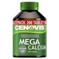 Cenovis Mega Calcium +D 200 Tablets Value Pack