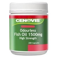 Cenovis Odourless Fish Oil 1500mg 200 Capsules