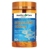 Healthy Care Squalene 1000mg 200 Capsules