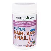 Healthy Care Super Hair Skin & Nails 100 Capsules