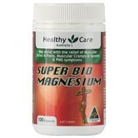 Healthy Care Super Bio Magnesium 100 Capsules