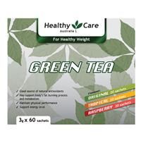 Healthy Care Green Tea Energy Drink Assorted 3g X 60 Powder Sachets
