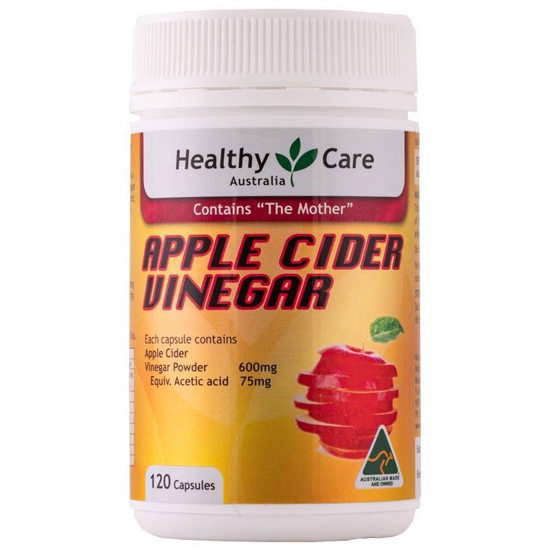 Healthy Care Apple Cider Vinegar Detox 120 Tablets
