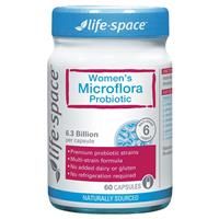 Viên uống vi sinh nội môi cho phụ nữ Life-Space Women's Microflora Probiotic 60 viên