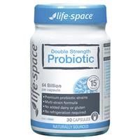 Viên uống vi sinh cho người lớn Life-Space Double Strength Probiotic 30 viên