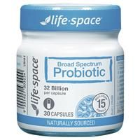 Viên uống vi sinh cho người lớn Life-Space Broad Spectrum Probiotic 30 viên