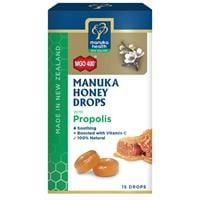 Manuka Health Manuka Honey Drops Propolis 15 Pack 65g