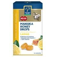 Manuka Health Manuka Honey Drops Lemon 15 Pack 65g