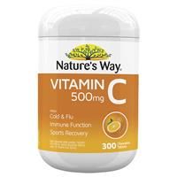 Nature's Way Vitamin C 500mg 300 Tablets