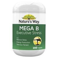 Nature's Way Mega B 200 Tablets