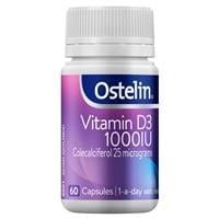 Ostelin Vitamin D3 1000IU 60 Capsules