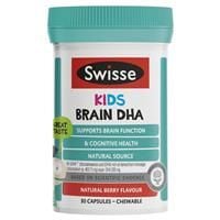 Swisse Kids Brain DHA 30 Capsules
