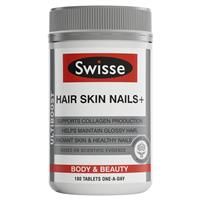 Swisse Ultiboost Hair Skin Nails+ 180 Tablets Exclusive Size