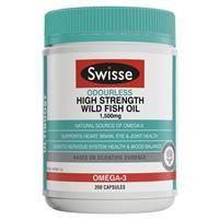 Swisse Ultiboost Odourless High Strength Wild Fish Oil 1500mg 200 Capsules