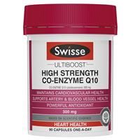 Swisse High Strength CoQ10 300mg 90 Capsules