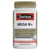 Swisse Ultiboost Mega B + 60 Tablets