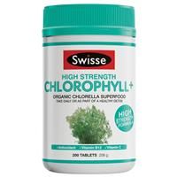 Swisse High Strength Chlorophyll+ 1000mg 200 Tablets