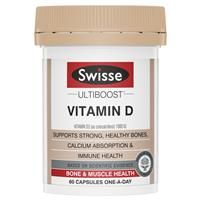 Swisse Ultiboost Vitamin D 60 Capsules