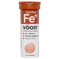 Viên sủi Voost Iron Plus Effervescent 10 viên