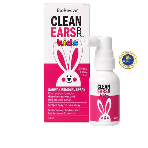 Xịt tan ráy tai cho bé Clean Ears Kids Spray 30ml