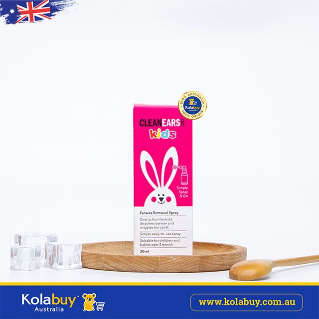 Xịt tan ráy tai cho bé Clean Ears Kids Spray 30ml