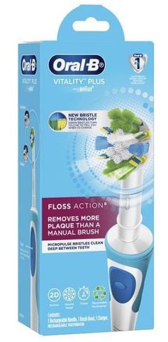 Bàn chải đánh răng điện Oral B Vitality Plus Power Toothbrush Floss Action