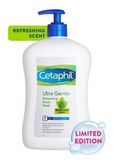 Sữa tắm cho da nhạy cảm Cetaphil Ultra Gentle Refreshing Body Wash 1L