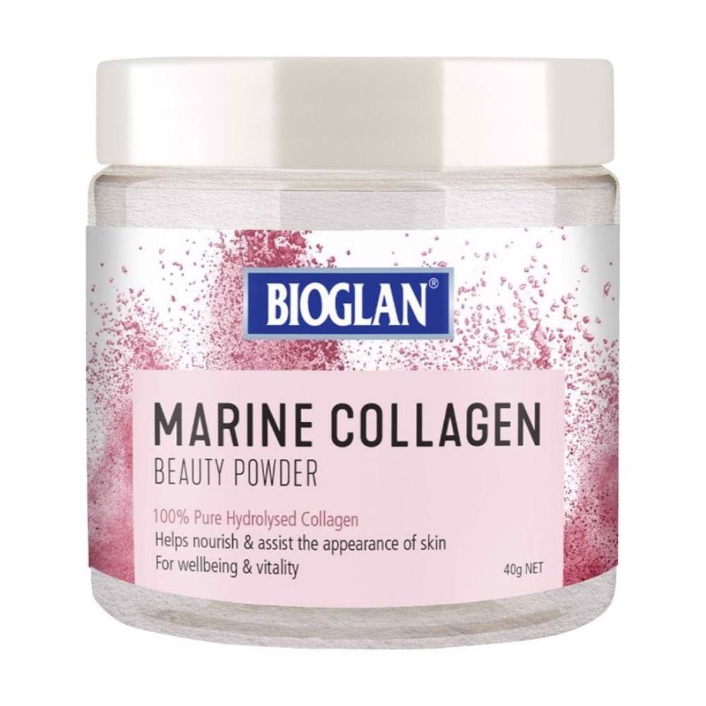 Bột uống bổ sung collagen cho da Bioglan Marine Collagen Powder 40g