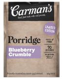 Carman's Porridge Sachets Blueberry Crumble 6 Pack