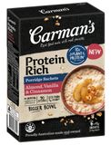 Carman's Protein Rich Porridge Sachets Almond, Vanilla & Cinnamon 6 Pack