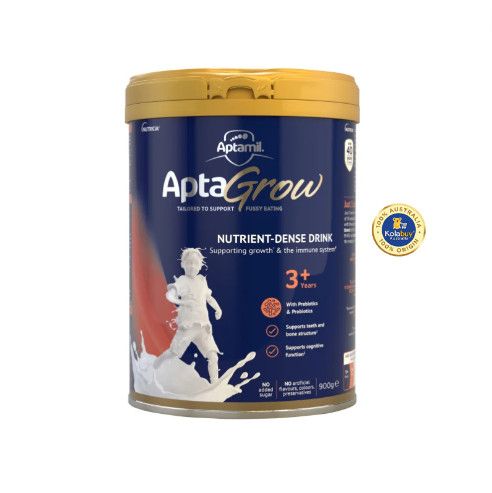 Sữa AptaGrow 3+ cho bé từ 3 tuổi 900g