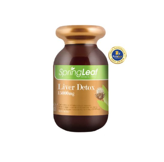 Viên uống thải độc gan SpringLeaf Liver Detox 15000mg 120 viên