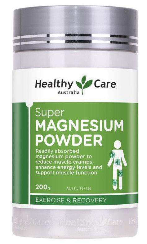Healthy Care Super Magnesium Raspberry Powder 200g