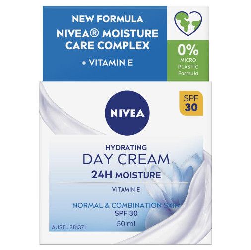NIVEA Daily Essentials Hydrating Face Moisturiser SPF30 50ml