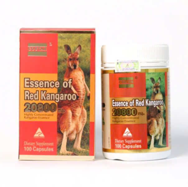Costar Essence of Red Kangaroo 20800 Max Highly Concentrated Kangaroo Essence 100 Capsules