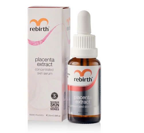 Serum mờ nám chiết xuất nhau thai cừu đậm đặc Rebirth Placenta Extract Concentrate Serum 25ml