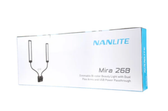 Đèn làm đẹp NANLITE Mira 26B chuyên dụng quay Livestream, chụp ảnh…