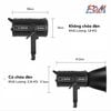 Đèn Led Tolifo X-180RGB 180W Hàng chính hãng trong livestream và quay chụp chuyên nghiệp Ecom Studio