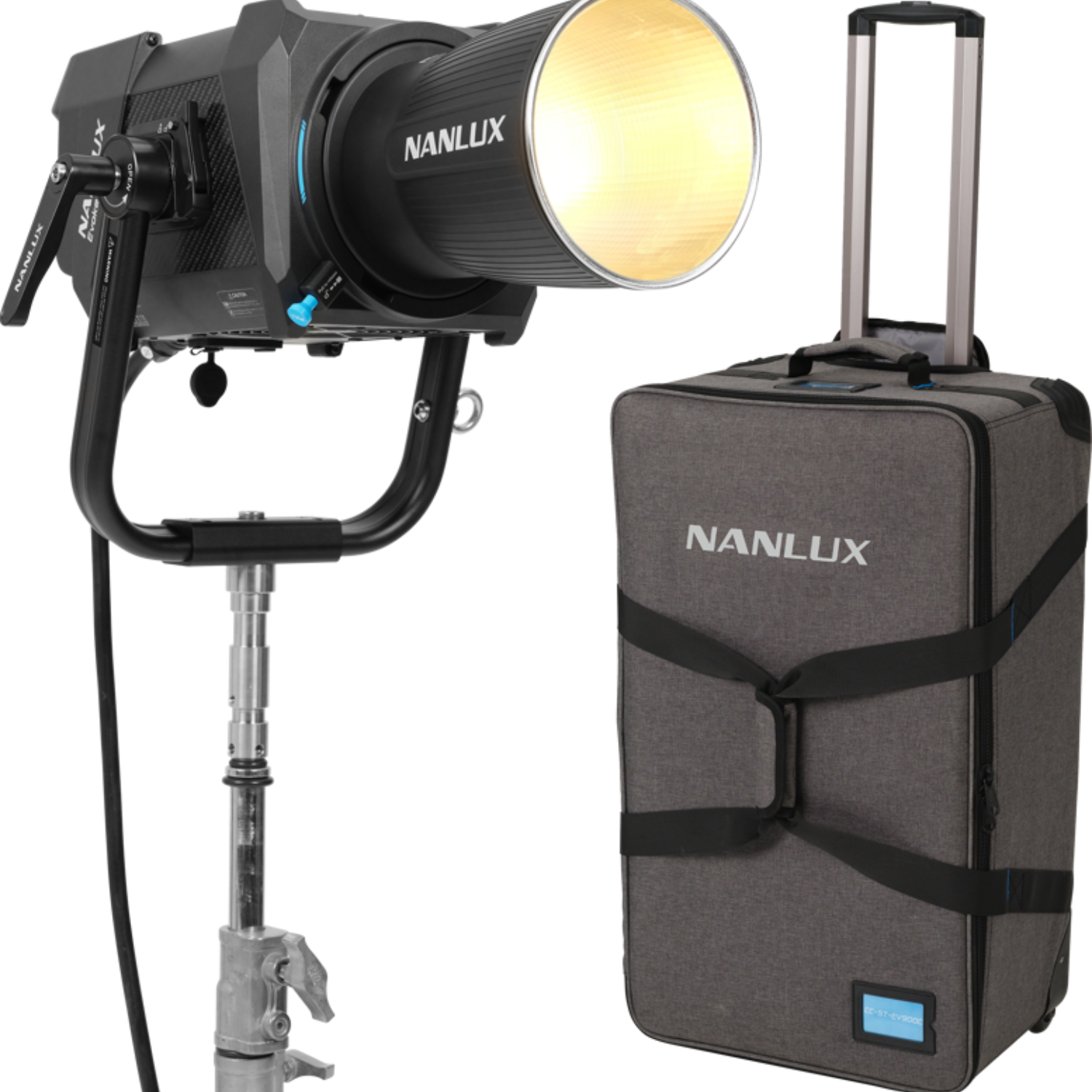 Nanlux Evoke 900C ST-Kit - Đèn Spotlight đi kèm Trolley Case (Hàng Order)