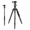Chân Máy Ảnh G22 + G00 Portable Travel Camera Tripod Monopod with 360 Degree Ball Head – Chính Hãng KINGJOY (Aluminum)