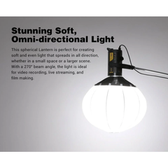 Softbox Cầu Godox 85cm CS-85D Collapsible Lantern Softbox dùng trong livestream và quay chụp chuyên nghiệp Ecom Studio