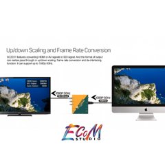 SC2031 - HDMI to 3G-SDI Scaling Converter - Bộ chuyển đổi tín hiệu với tính năng scaling , chuyển đổi tín hiệu từ HDMI sang 3G-SDI | Dùng cho Sản xuất truyền hình , Quay phim , Sự kiện trực tiếp