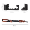SmallRig 3927 Half Case / Bộ dây đeo cổ tay dành cho Fujifilm X-T5 - Loại vỏ bảo vệ máy ảnh , Bao phủ một phần thân máy bảo vệ khỏi va đập , Trầy xước | Dùng gắn phụ kiện khác như chân máy , Tính linh hoạt khi sử dụng máy ảnh , Chụp ảnh