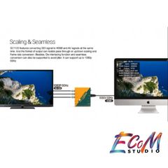 SC1120 - 3G-SDI to HDMI & AV Scaling Converter - Bộ chuyển đổi tín hiệu có khả năng chuyển đổi từ 3G-SDI sang HDMI và AV | Dùng cho Sản xuất truyền hình , Quay phim , Sự kiện trực tiếp