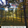 Kase / Magnetic Square Star Burst Filter dành cho Điện Thoại - Bộ lọc vuông được làm bằng kính quang học HD | Tạo hiệu ứng ánh sáng hình ngôi sao | Dùng Chụp ảnh , Quay video