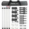 Nanlite Pavotube II 15X 4 Kit - RGBW LED Tube with Battery & App Control - Bộ 4 đèn ống chiếu sáng linh hoạt dùng cho Studio | Sử dụng trong Livestream , Sáng tạo nội dụng , Video Youtube