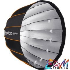Sofbox Godox Parapolic QR-P90 dùng trong livestream và quay chụp chuyên nghiệp Ecom Studio