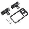 SmallRig Kit 4078 - Khung bảo vệ cho iPhone 14 Pro Max - Bộ khung bảo vệ thiết kế giúp bảo vệ , Tính thẩm mỹ | Dùng dễ dàng thay đổi phụ kiện tripod mount , Microphone , Ốp lưng phụ trợ