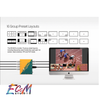 MV0430 4 Channel SDI Multiviewer - Thiết bị hiển thị đa kênh SDI , 4 kênh tín hiệu trêm một màn hình | Dùng trong phòng Sản xuất truyền hình , Phòng điều khiển sự kiện , Hội nghị trực tuyến
