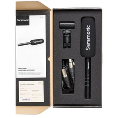 Thiết bị truyền và thu âm- Saramonic Shotgun Microphone SR-TM1 (FS201) - Dùng trong Quay phim và Ghi âm , Cung cấp âm thanh chất lượng cao